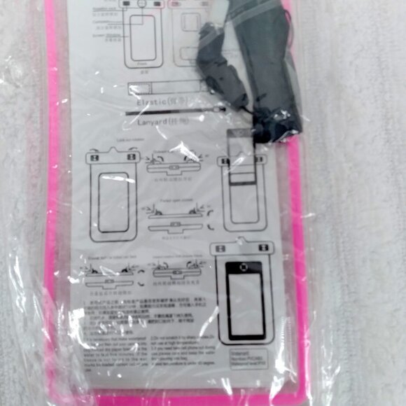 Universal Waterproof Phone Case for Smartphone - Pink - Picture 4 of 5